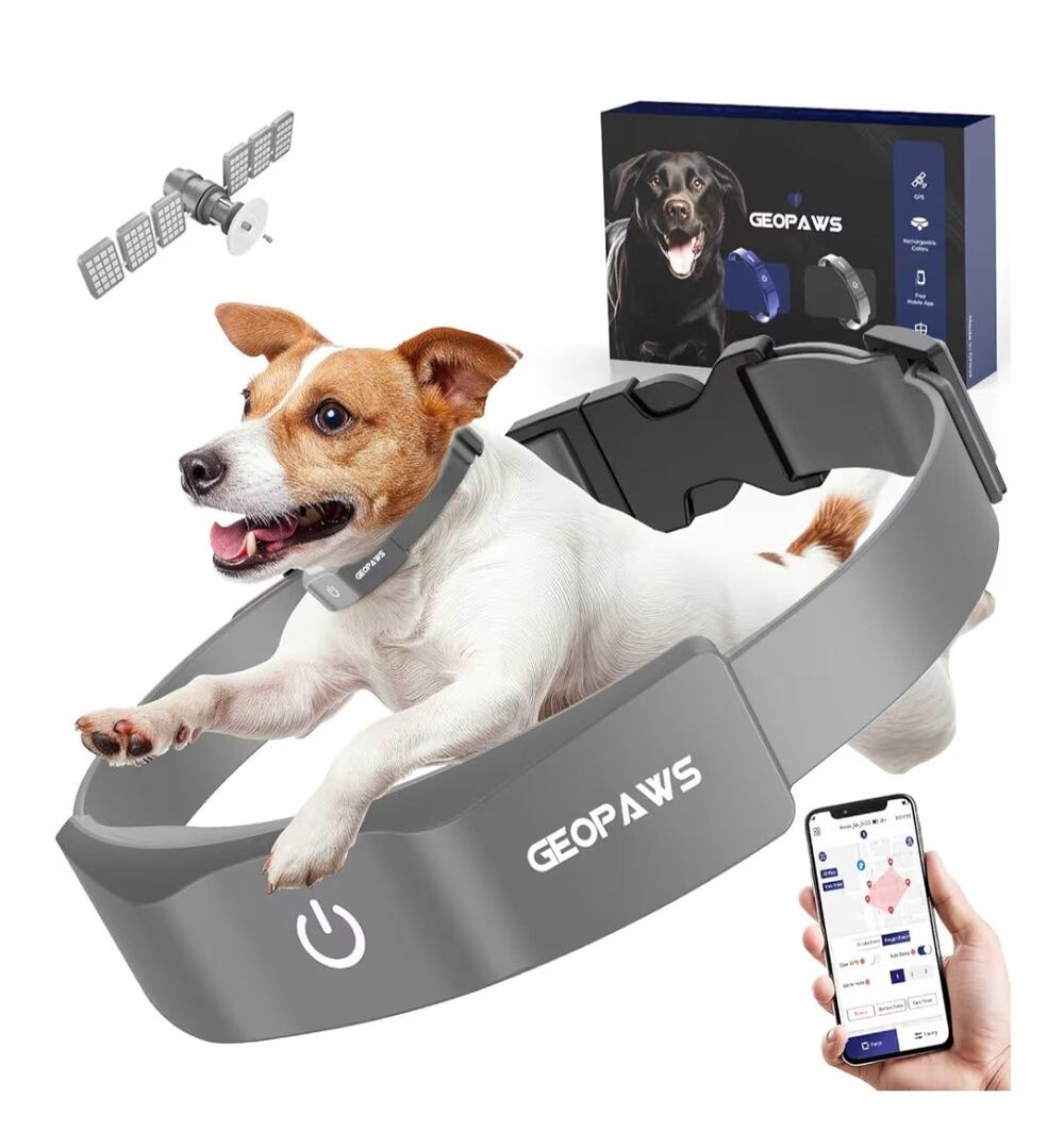 GeoPaws GPS Wireless Dog Fence Training Collar App Rechargeable Waterproof